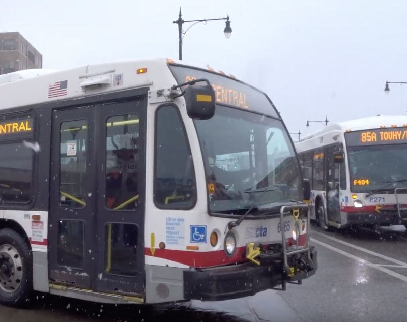 two cta busses cta bus crash