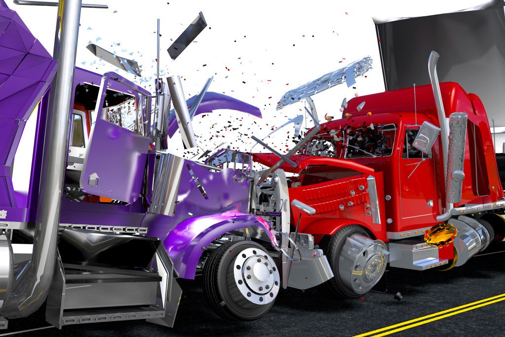Truck accident