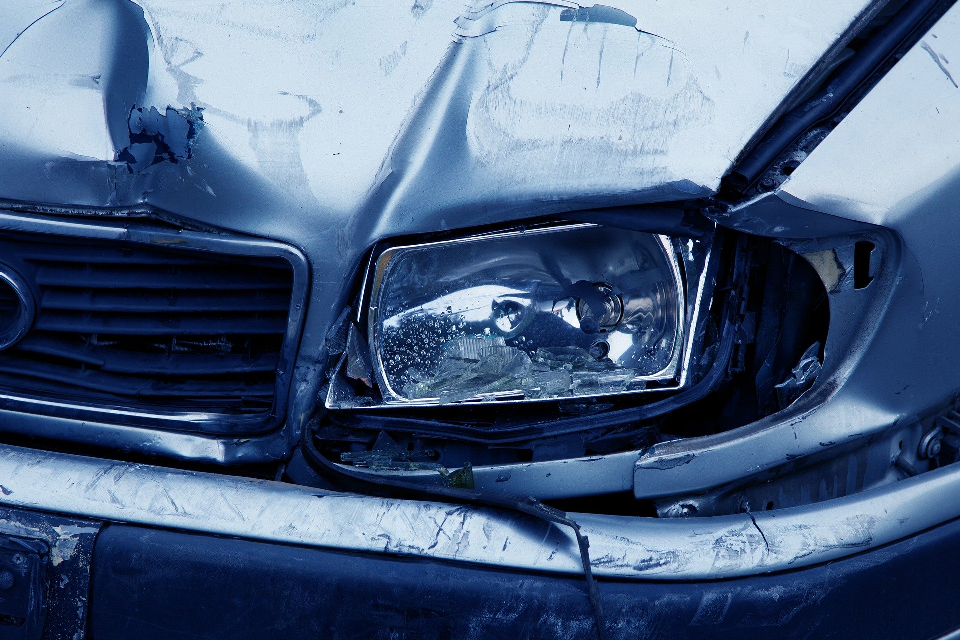 Car Front End Damage